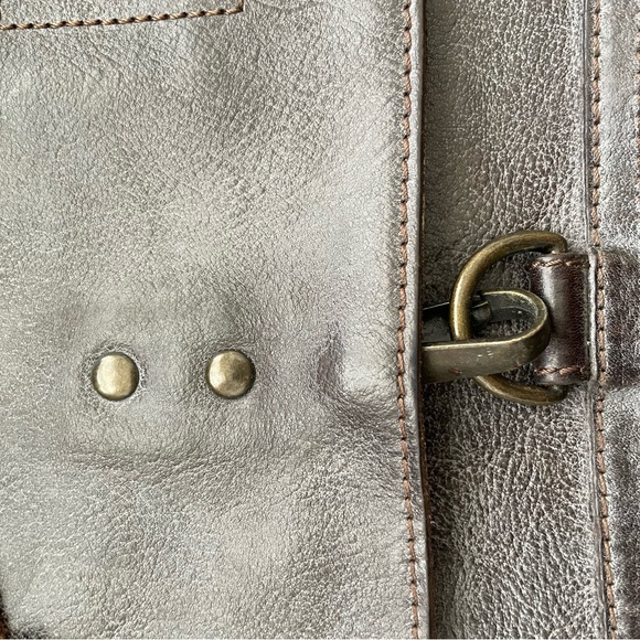 Vintage Banana Republic High Quality Leather Messenger Bag Excellent Condition - Picture 2 of 15